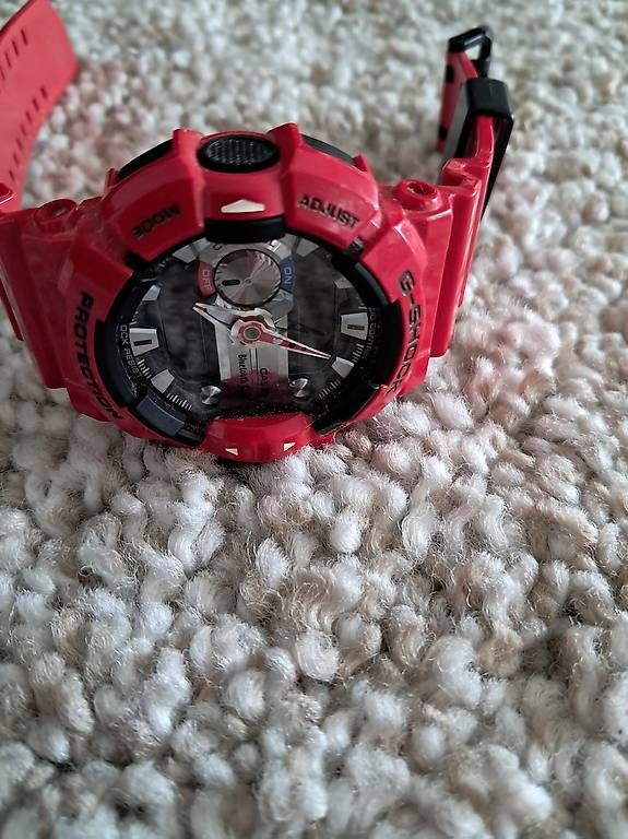 Casio Uhren: Casio G-Shock Bluetooth Rot GBA- 400-4AER Uhr – Gebraucht aus Lengnau BE von zebra-jonny 1