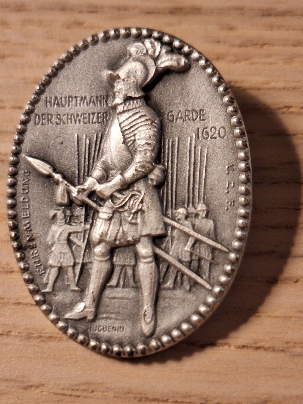 Medaillen: Seltene Medaille Hauptmann Schweizergarde  – Gebraucht aus Schaffhausen von RicardoSchaffhausen