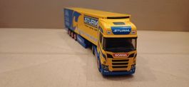 HERPA .SCANIA CR 20.4X2.TRANSPORT STURML. 1:87.