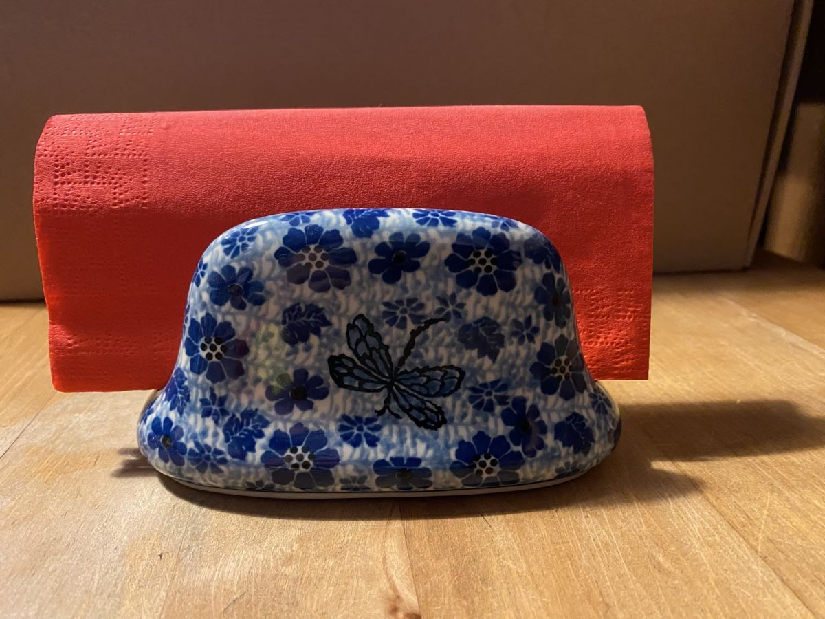 Altro in Decorazioni & Accessori: Bunzlauer Keramik Serviettenspender – Usato da Uster venduto da charlietr
