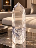 Lemurian Kristallspitze XXL aus Brasilien – 36 cm, 7,94 kg