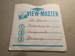 View-Master 3D: Nr. 1565 A-B-C THE RHINE (3 Scheiben)
