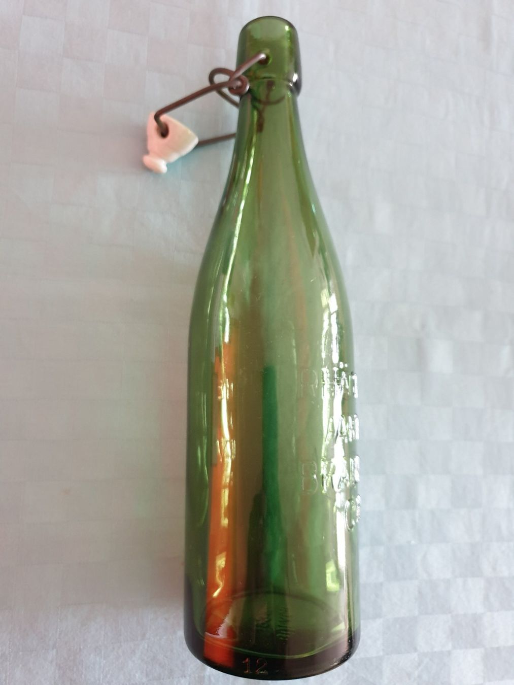 Bicchieri, Caraffe & Bottiglie: alte Bierflasche BÜLACH – Usato da Mörschwil venduto da spirspi 8