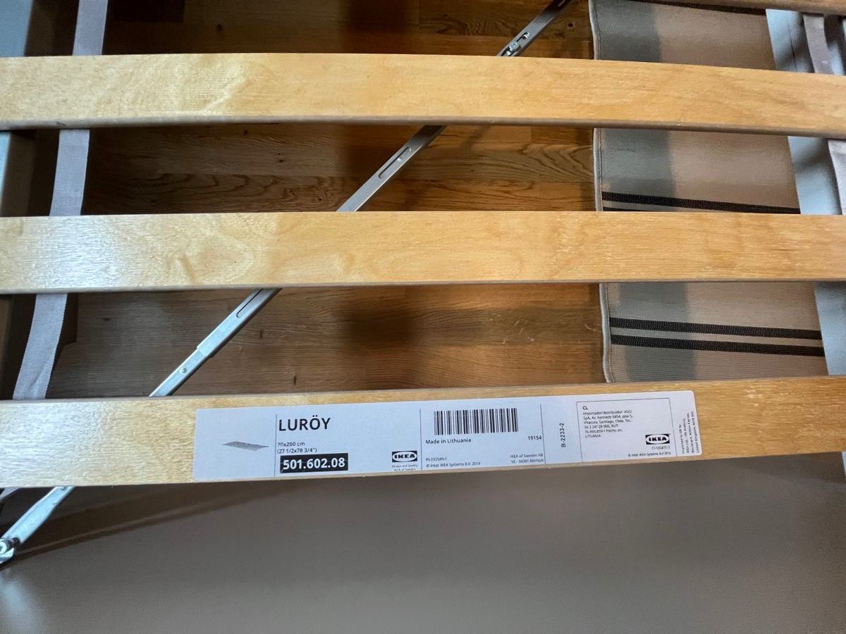 Ikea Letti: IKEA Malm Bett 140x200 inklusive Lattenrost – Usato da Bern venduto da tiramolol 2