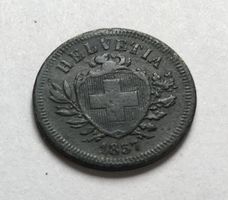1857 1 Rappen ab Fr. 1.-