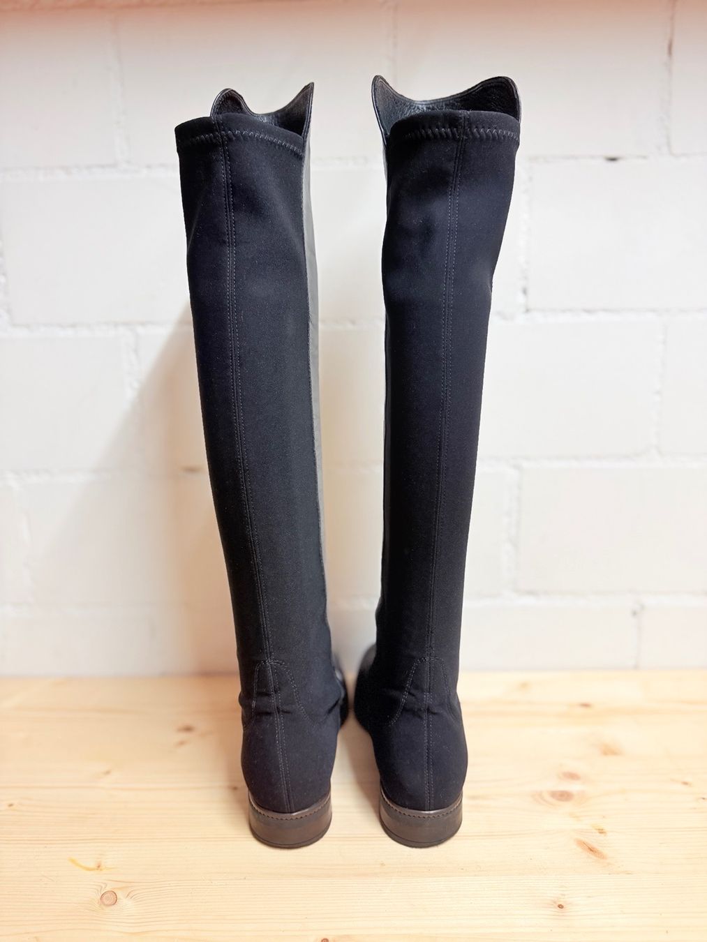 Globus Scarpe da donna: Globus Overknees schwarz Lammleder mit Stretch-Einsatz – Nuovo (secondo la descrizione) da Root venduto da Jo.Di 4