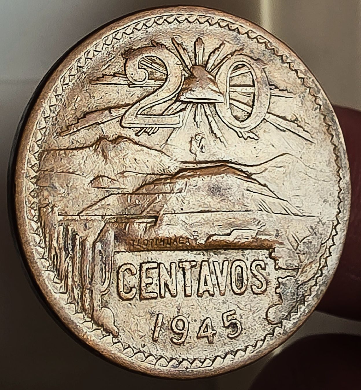 Alle Münzen: MEXICO 20 CENTAVOS 1945 – Gebraucht aus Winterthur von Creso70
