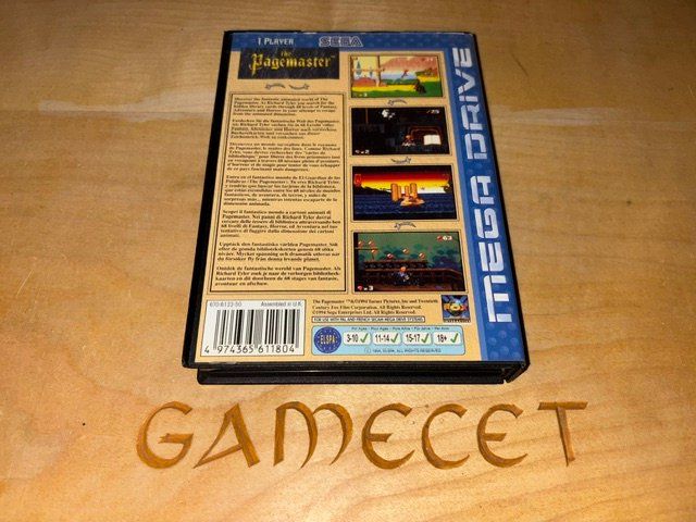 Sega Spiele: The Page Master Sega Mega Drive – Gebraucht aus Steinach von Gamecet 2
