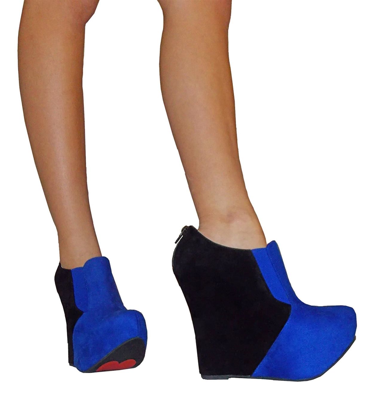 Scarpe da donna: Pumps  Luichiny Gr. 37 Blau Schwarz – Nuovo e nell'imballaggio originale da Horn venduto da thatlooksgood 1