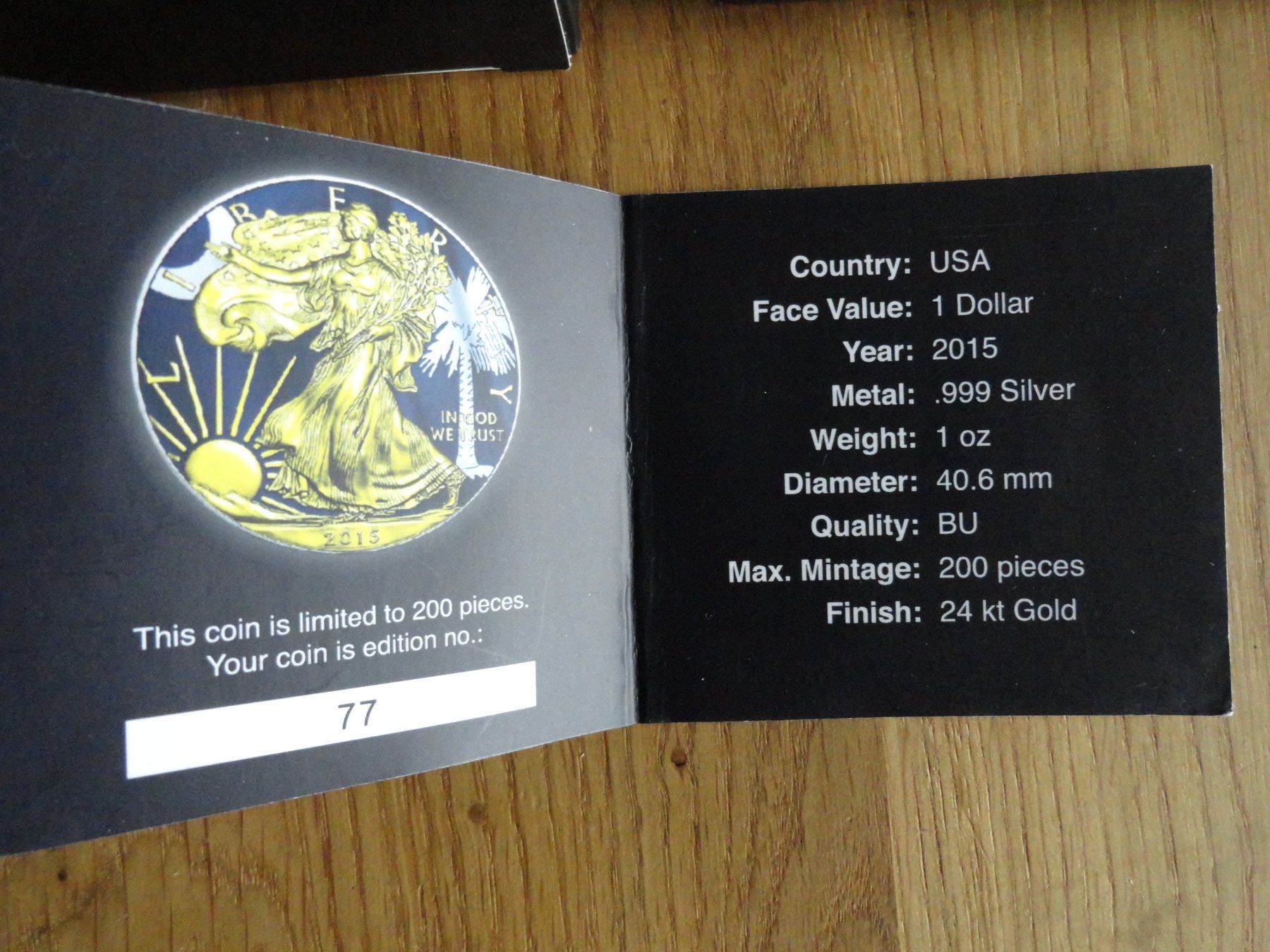 Tutti le monete: 2015 American Silver Eagle - State Flags - South Carolina – Nuovo (secondo la descrizione) da Gerlafingen venduto da Shiva_74 4