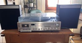 Teleton TMC 900 (Mitsubishi) Musicenter  + Boxen