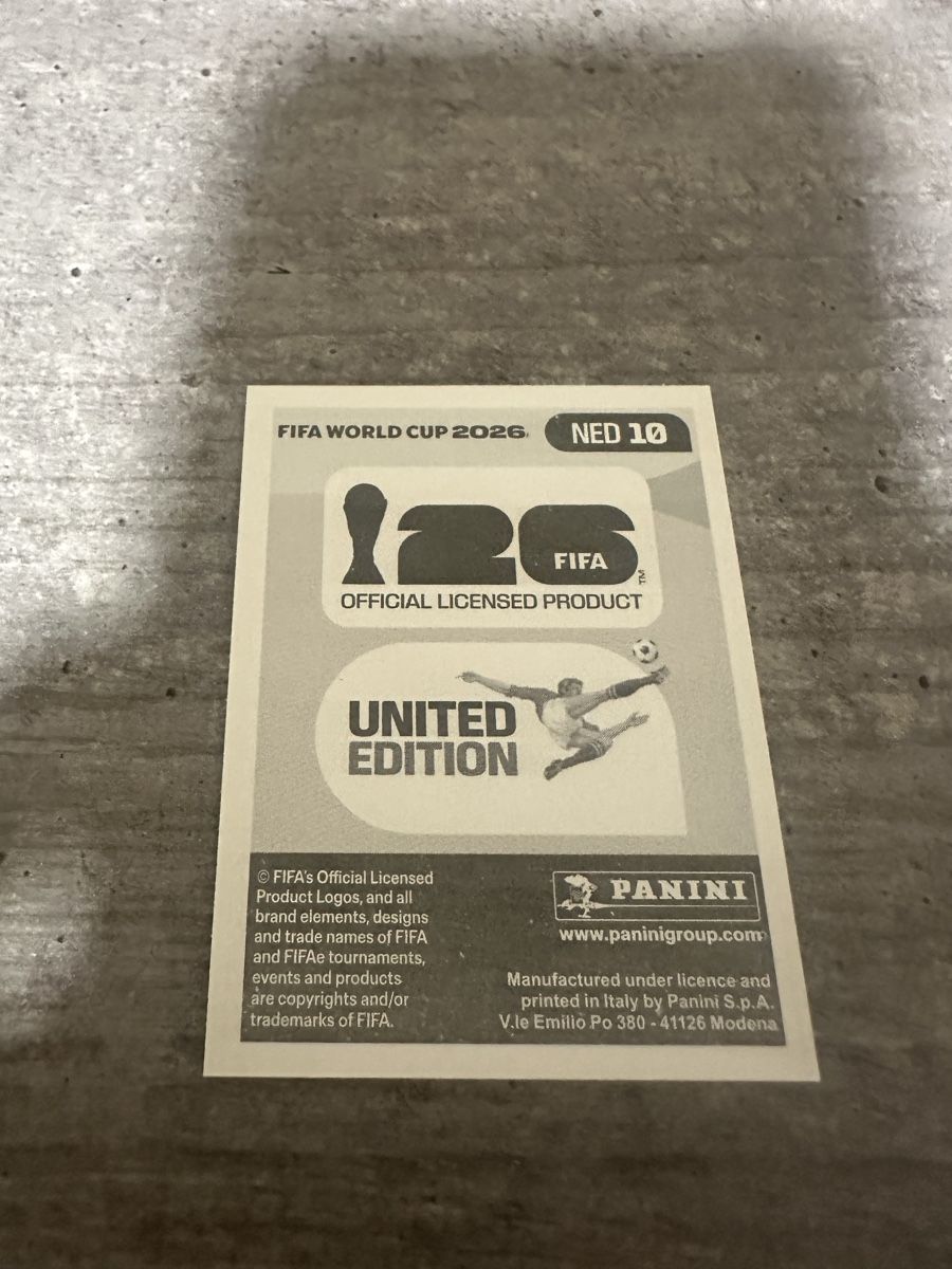 Panini Carte collezionabili: NED 10 , FIFA WORLD CUP 2026 PANINI  – Nuovo (secondo la descrizione) da Frauenfeld venduto da 1PegPeg1 1