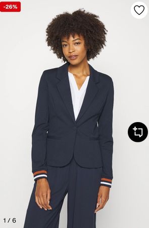 sportlicher Blazer Kaffe M