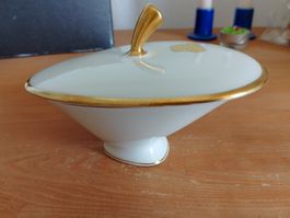Lindner Kueps Bavaria Deckel Dose Bonboniere Goldrand 50er!
