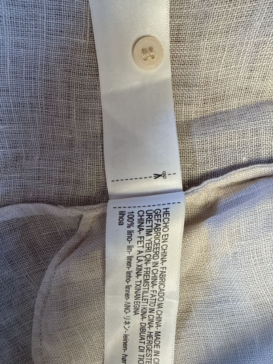 Massimo Dutti Camicette: Massimo Dutti Damen Hemdbluse Leinen Grösse S – Usato da Brütten venduto da Bettina_07 5