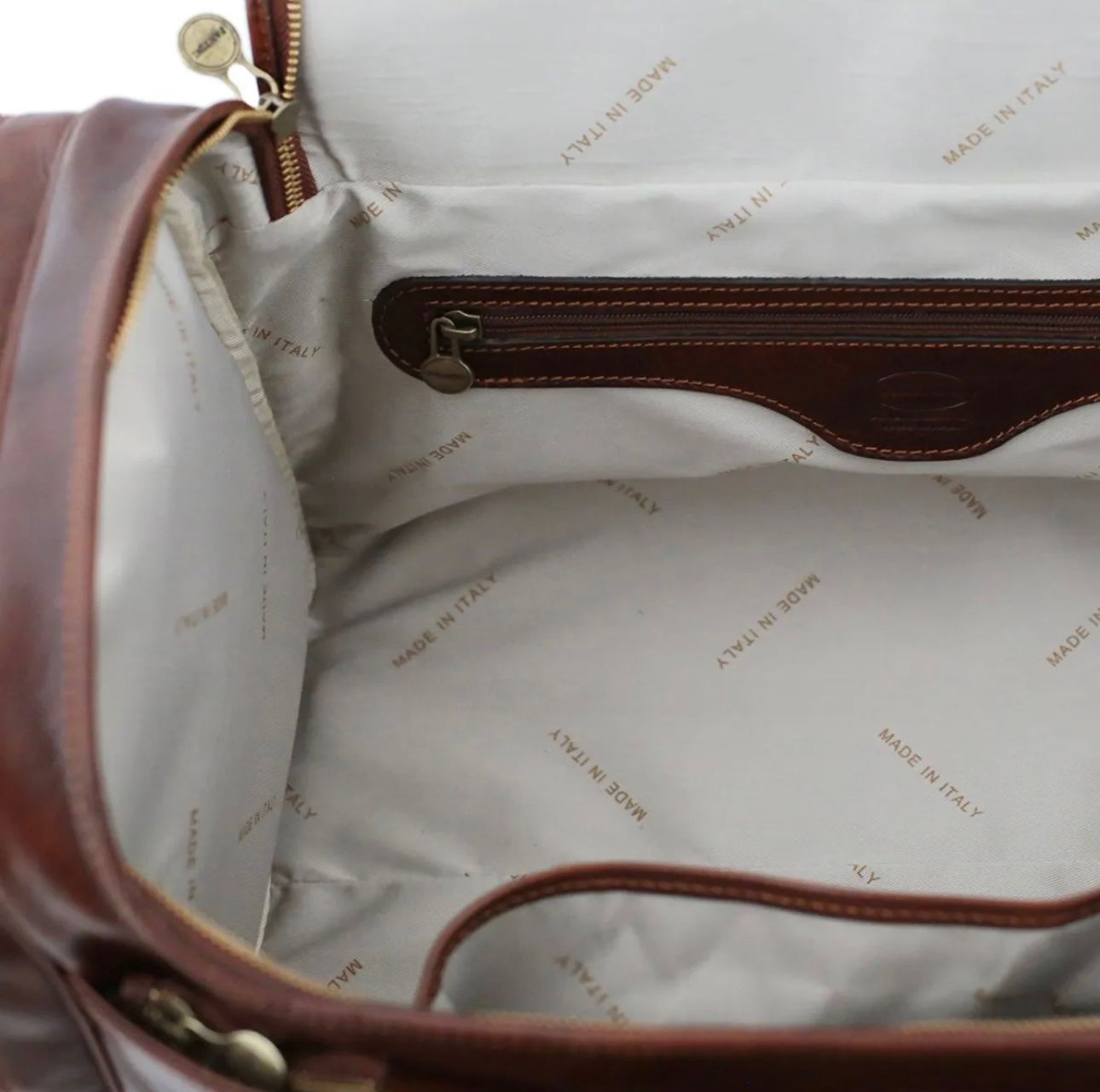 Borse: Reisetasche Leder England - Farbe: Braun – Nuovo e nell'imballaggio originale da Wittenbach venduto da WWW.DRILUBAGS.CH 5