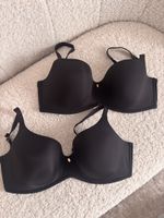 2 Triumph BHs Grösse 80D schwarz