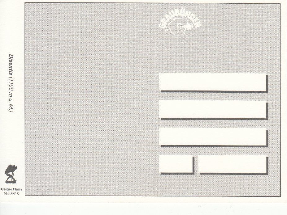 Cartoline postali: Disentis um 1995 – Usato da Bürglen TG venduto da StampGraf 1