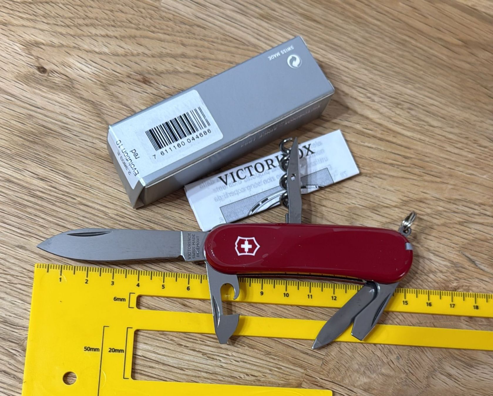Victorinox Coltelli tascabile: VICTORINOX SACKMESSER EVOLUTION 10 RED – Nuovo e nell'imballaggio originale da Zürich venduto da Frei-Occasionen 6