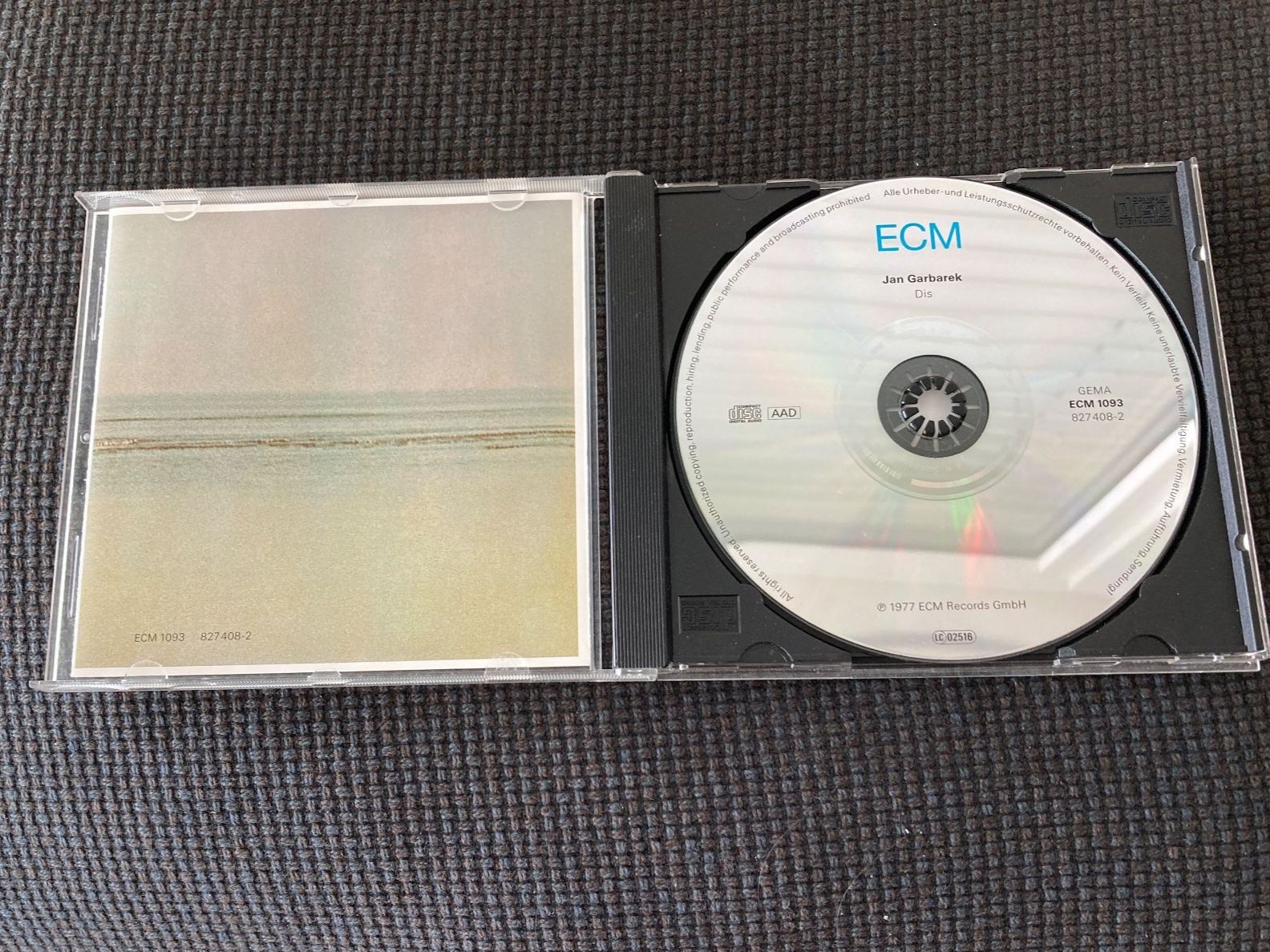 CD: CD, Jan Garbarek, Dis, (ECM 1977) – Usato da Baden venduto da Yoyo1 2