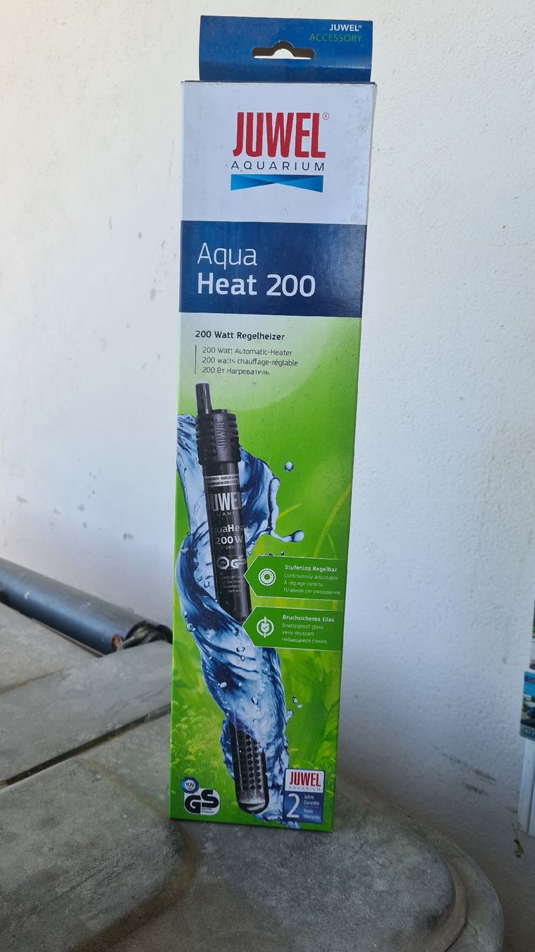 Juwel Radiatori: Juwel Aqua Heat 200W Heizstab – Nuovo e nell'imballaggio originale da Luzern venduto da Zanclus