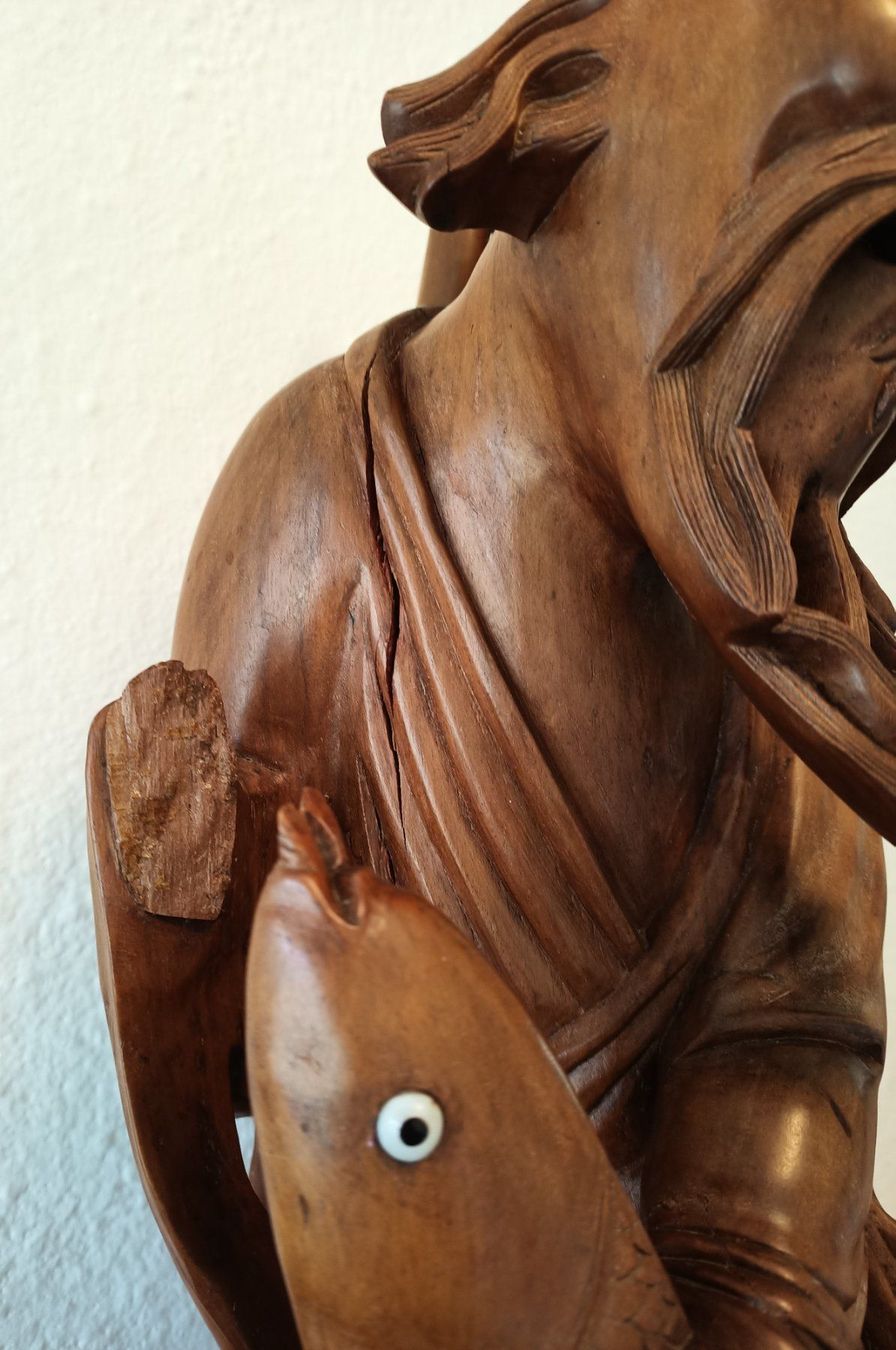Statuette: Shou Lao Figur "Gott der Langlebigkeit" – Usato da Schwerzenbach venduto da oldthings79 6