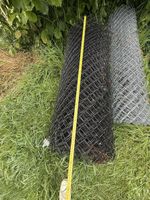 Zaun Diagonalgeflecht Schwarz