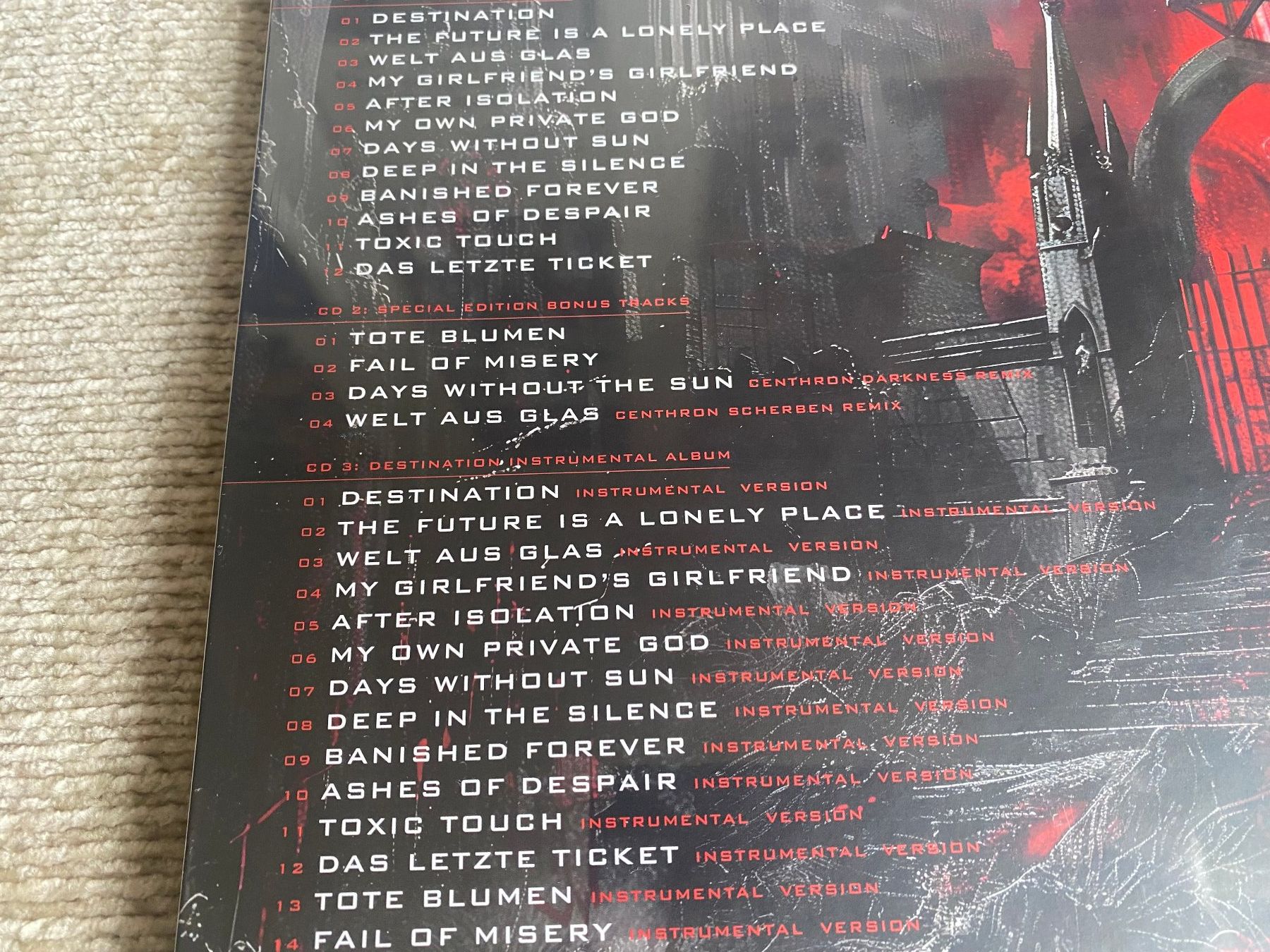 CD: Destination - Crematory / Earbook – Nuovo (secondo la descrizione) da Basel venduto da Dinosauce 3