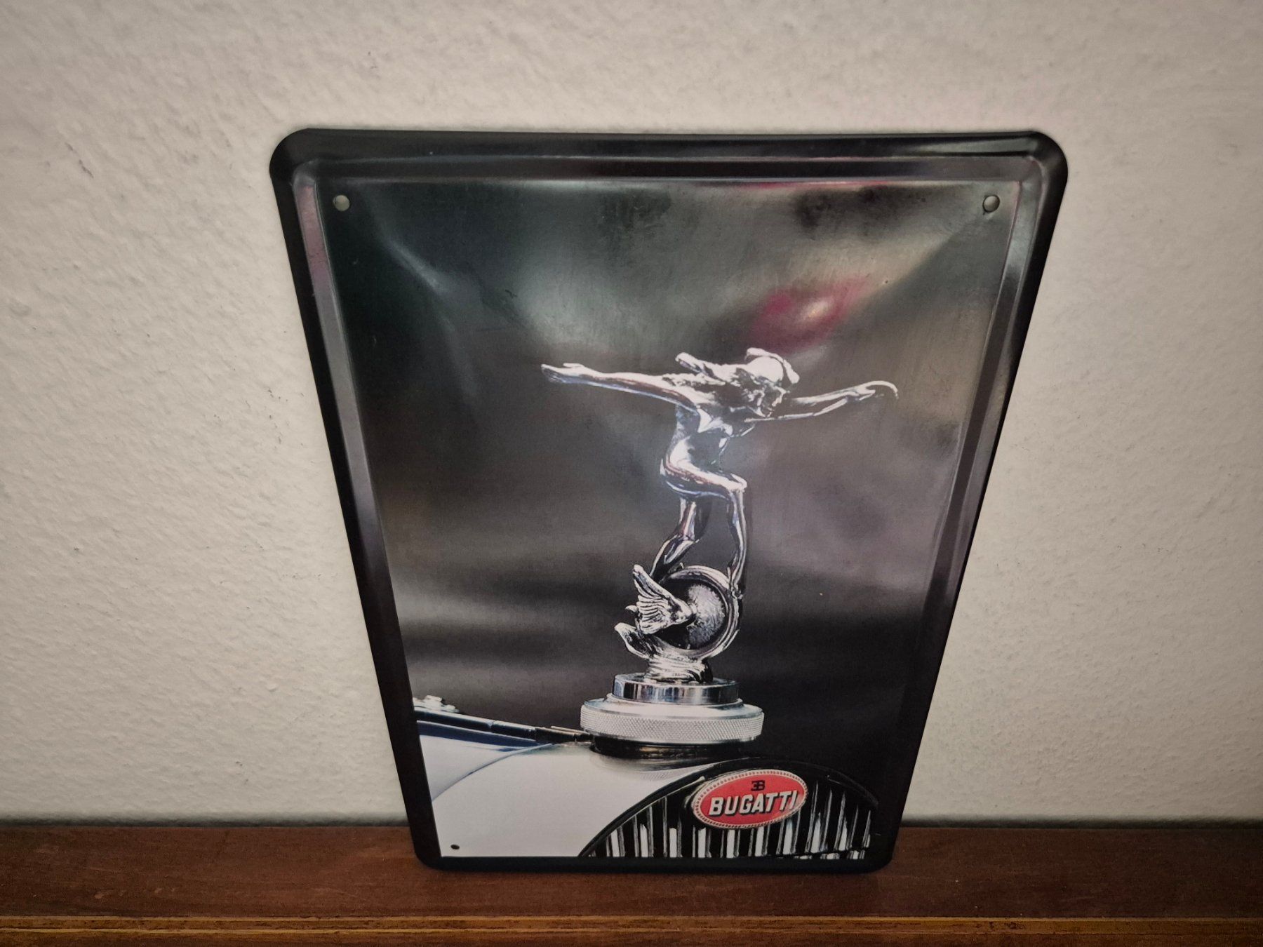 Bugatti Insegne: Blechschild Bugatti Kühlergrill Figur Werkstatt Schild Blech – Usato da Schaffhausen venduto da pfanis09 3