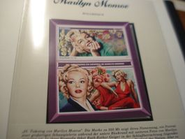 Mocambique Block Marylin Monroe  **,  2017
