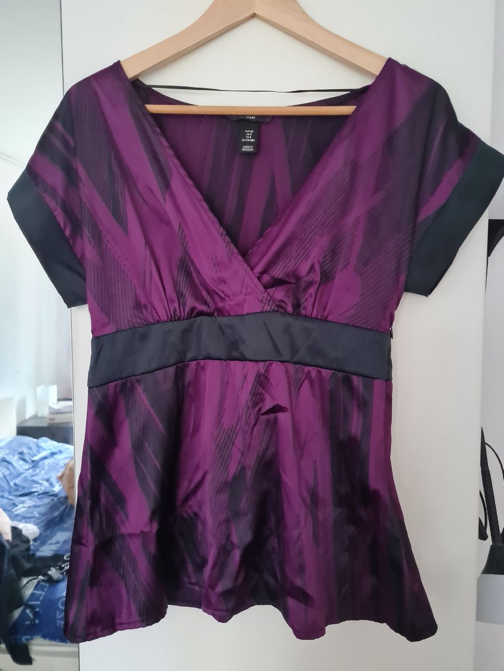 H&M Camicette: Violette Bluse Gr 38 – Usato da Wettingen venduto da Francesca011