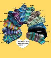 Sneakers-Socken Grösse 36/37 jedes Paar einzeln erhältlich