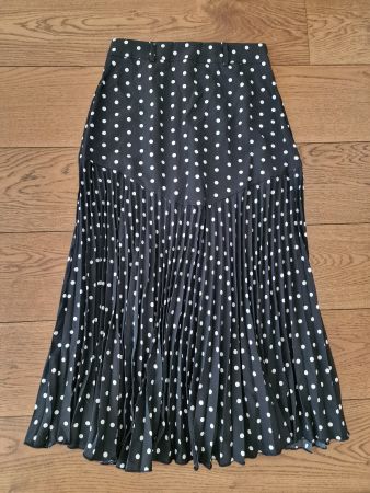 Damen Rock shein schwarz/weiss Gr S wie neu