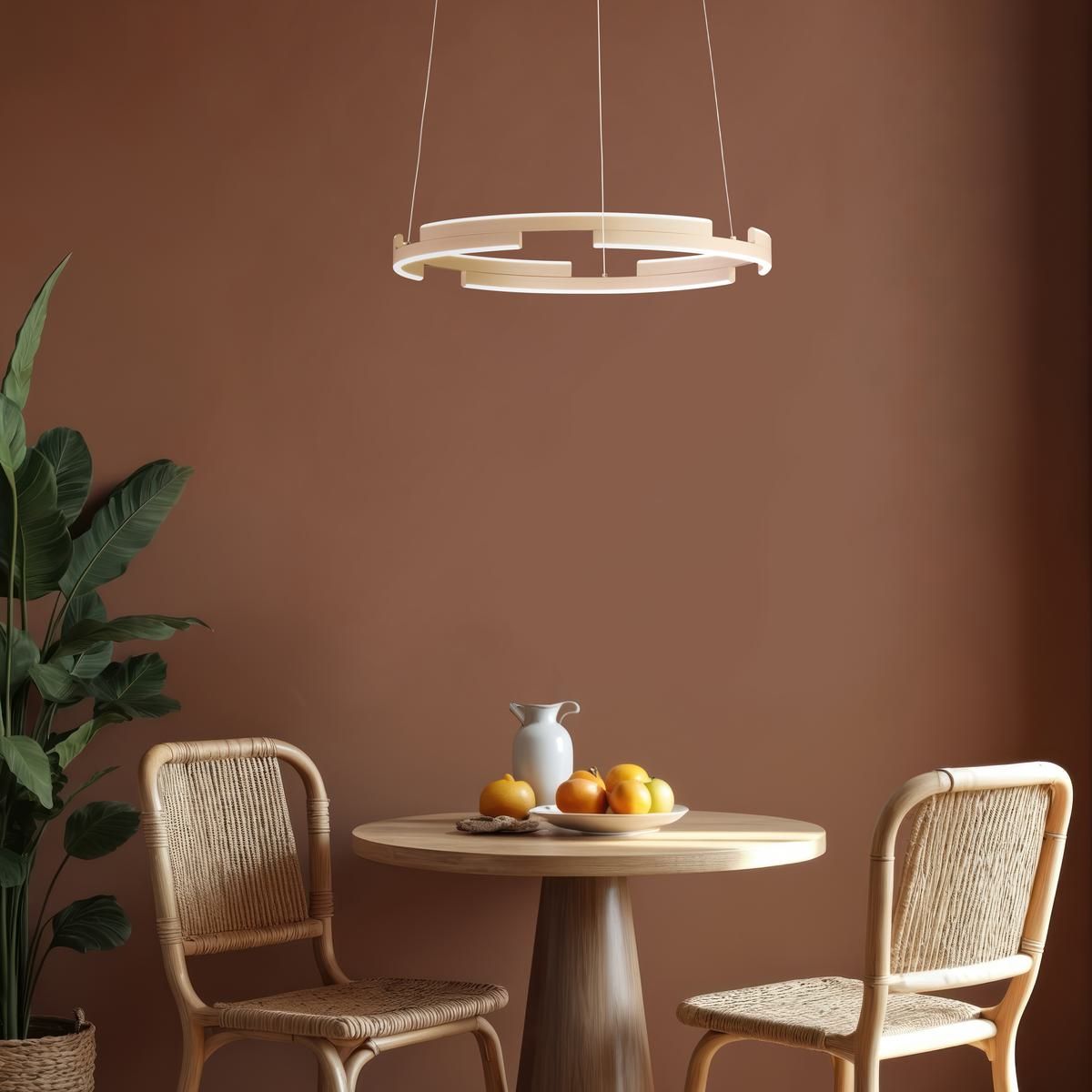 Kronleuchter & Deckenlampen: LED Pendelleuchte, Sand, CCT, 60 cm Ø – Neu (gemäss Beschreibung) aus Kreuzlingen von Smart-Light 1