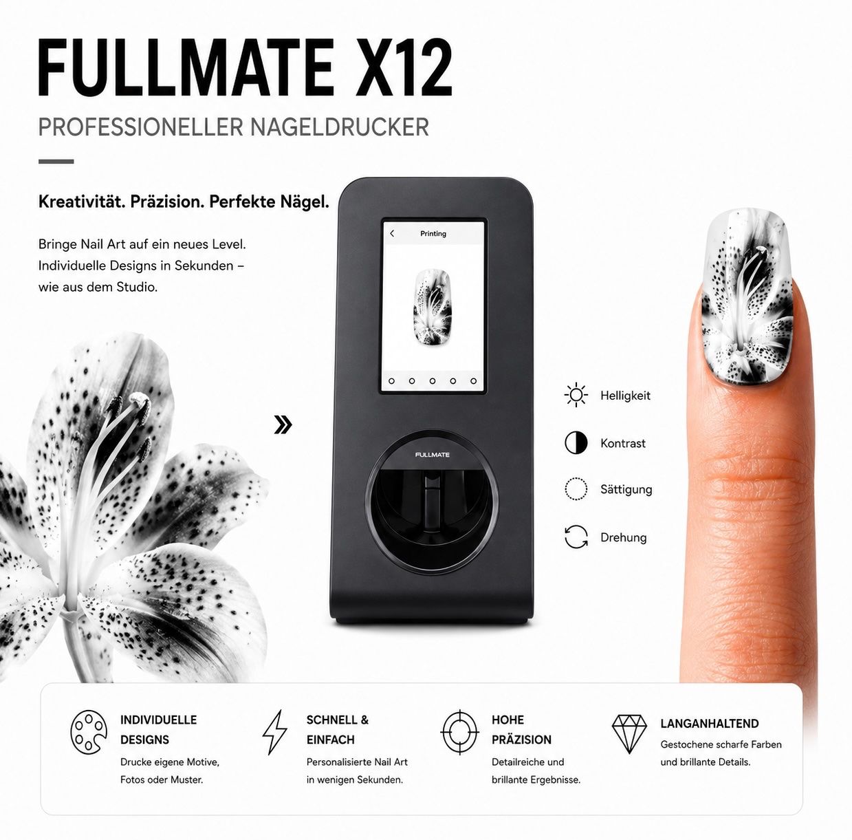 Drucker: FULLMATE X12 Professioneller Nageldrucker – Gebraucht aus Aarberg von LovelyThings_ 5