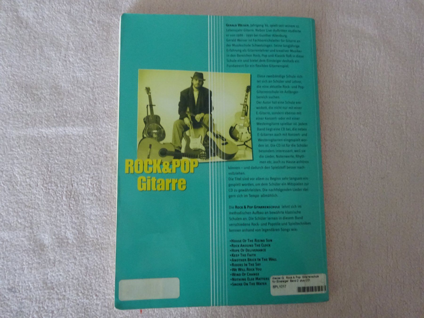 Livres: GITTARREN - SCHULE ** ROCK POP ** PLUS CD – D'occasion à Luzern par xrayspex99 2