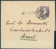ZH Uetliberg - Stabstempel - Zürich - Streifband