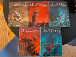BD La Légende du Changeling 5 tomes Dubois Fourquemin
