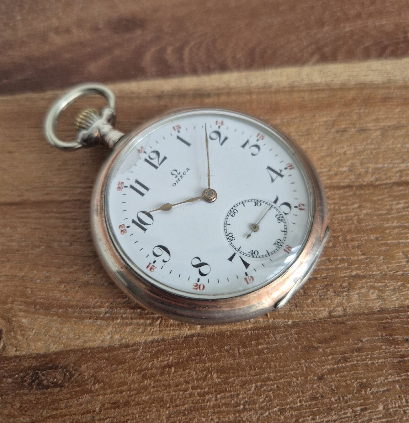 Omega Orologi: Silber Omega Taschenuhr – Difettoso da Zürich venduto da Dalema13 2