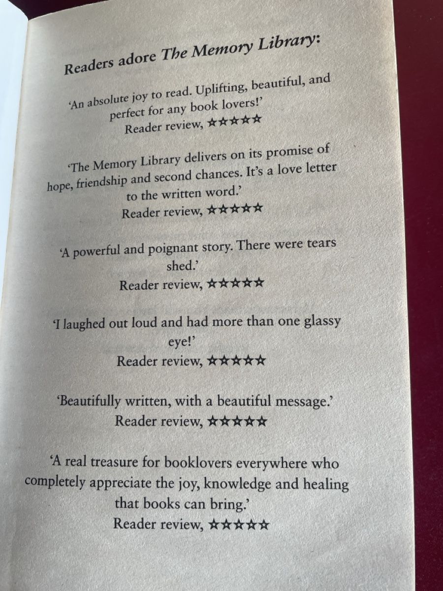 Bücher: Kate Storey, The Memory Library! – Gebraucht aus Schaffhausen von Kolibri023 2