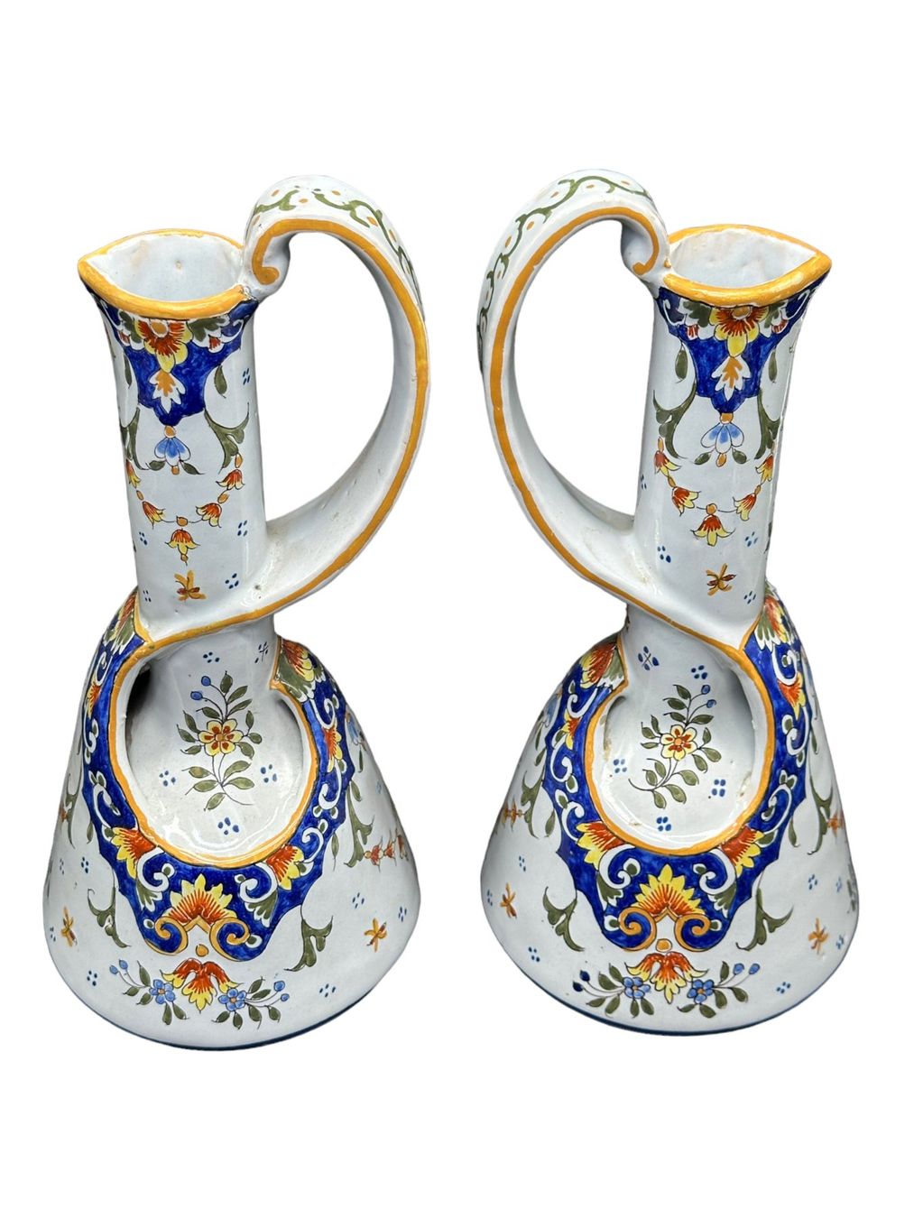 Vasi & Recipienti: Paire de vases en faïence de DESVRES – Usato da Morges venduto da 1tiquaire 4