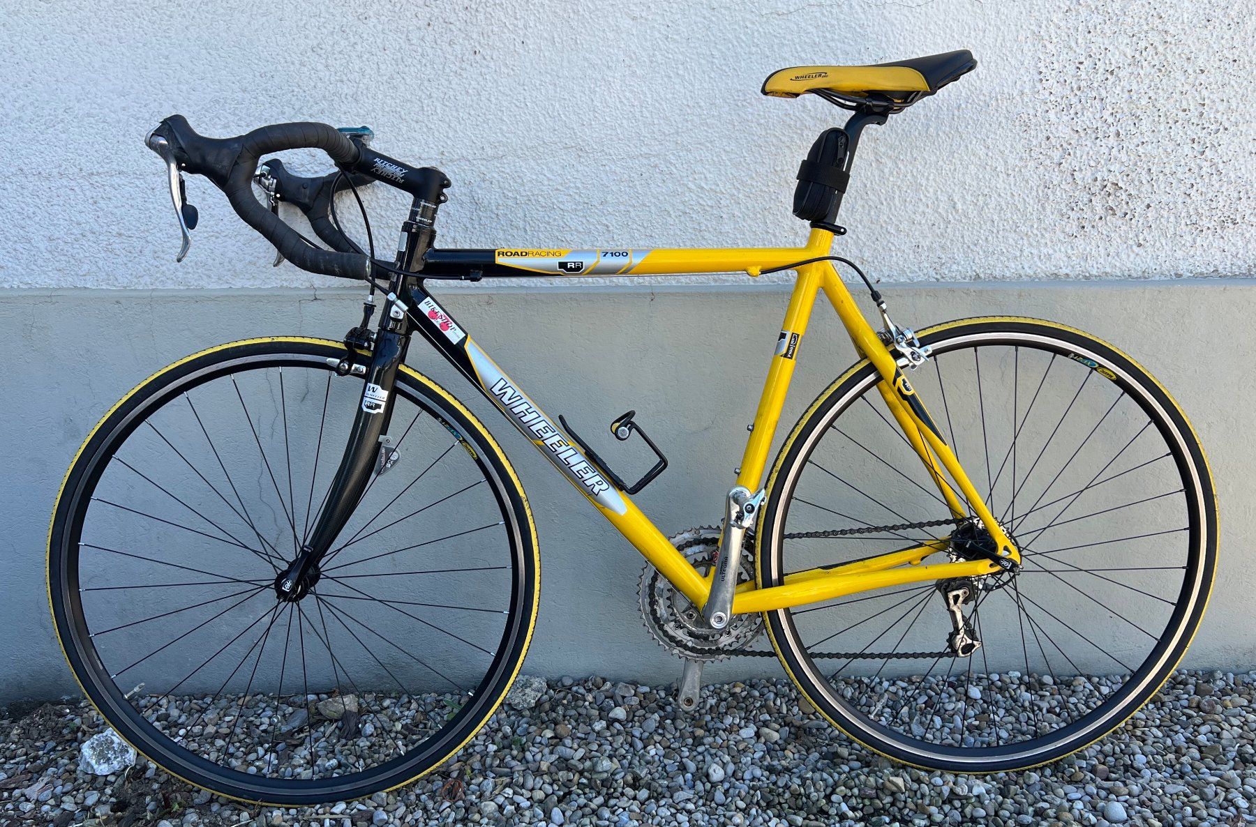 Wheeler Velos: Rennvelo WHEELER 7100 revidiert – Gebraucht aus Bazenheid von Ruediloosli