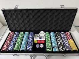 Pokerset im Koffer