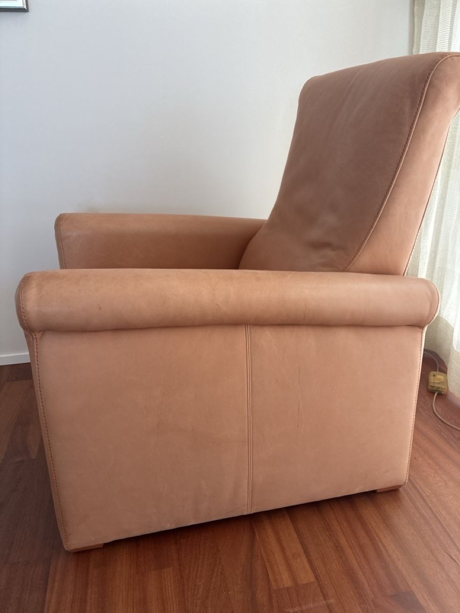 Poltrone: Ledersessel hellbraun mit Relaxfunktion gebrauchter Zustand – Usato da Zug venduto da wei_5fcj 2