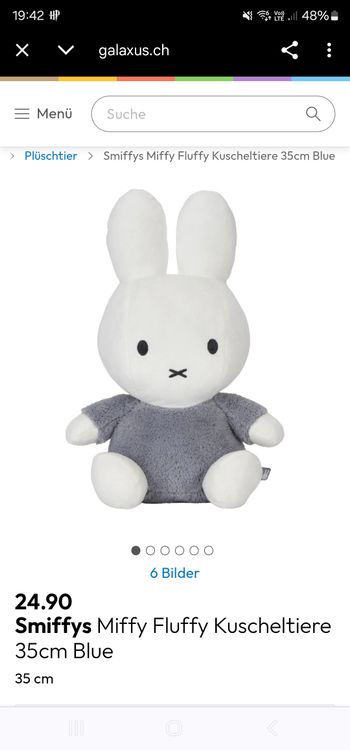Jouets: Nijntje Miffy Kuscheltier Hase, 35 cm, neuwertig – Neuf (Voir description) à Oberengstringen par stuliv 2