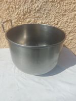 Grosse Chromstahlschüssel mit Griffen 35x28cm mit 1 Hänkel
