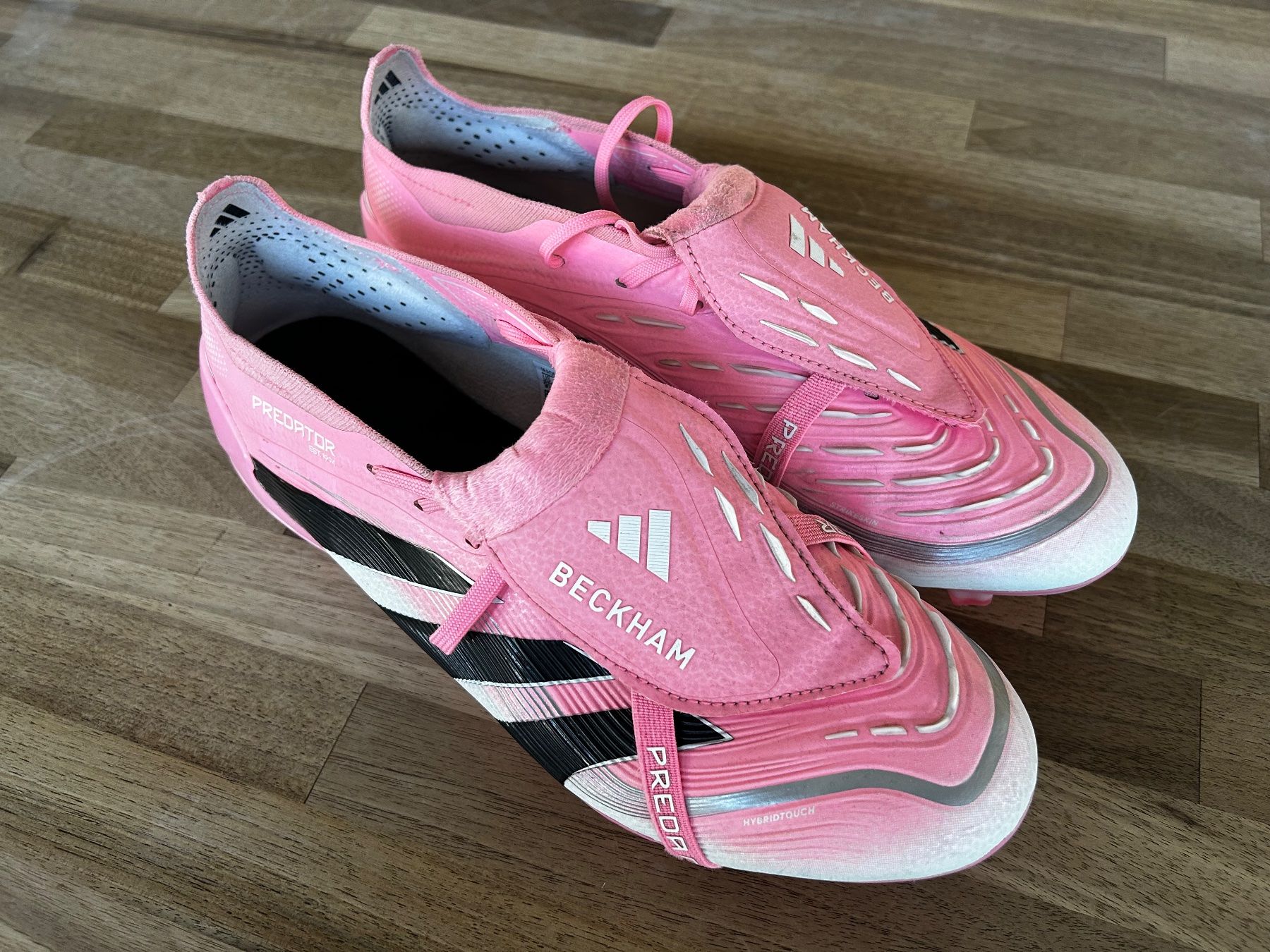 Adidas Predator Elite FT FG Beckham Icon Rosa Gr. 9 (Gebraucht) in ...