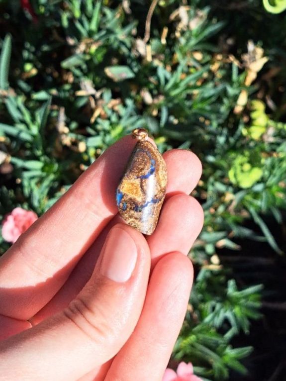 Pietre preziose: Boulder Opal aus Australien Anhänger – Nuovo e nell'imballaggio originale da Richterswil venduto da Viorella 2