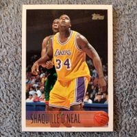 NBA Topps 1996-97 Shaquille O'Neal LA Lakers Basketball Card