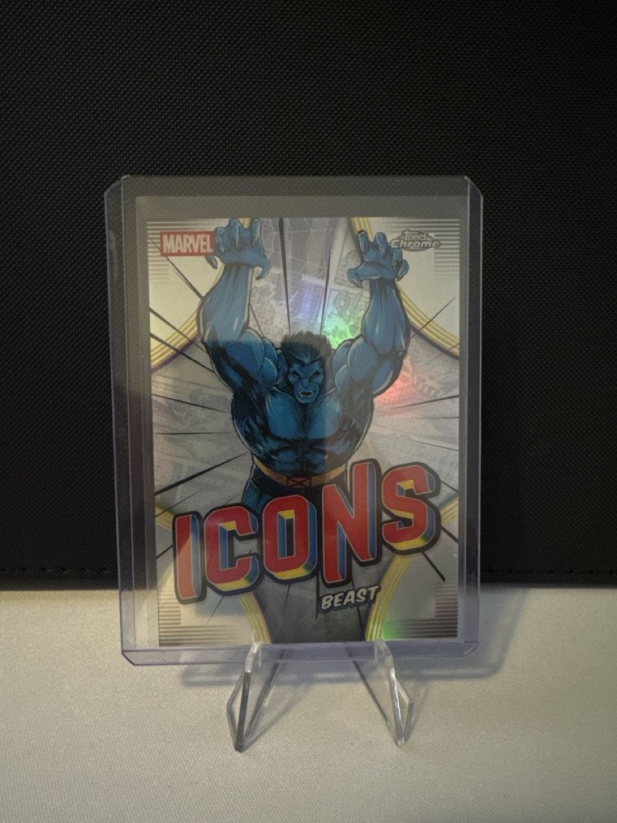 Topps Carte collezionabili: Marvel Icons Beast Topps Chrome Refractor – Nuovo (secondo la descrizione) da Dulliken venduto da alpi.cards